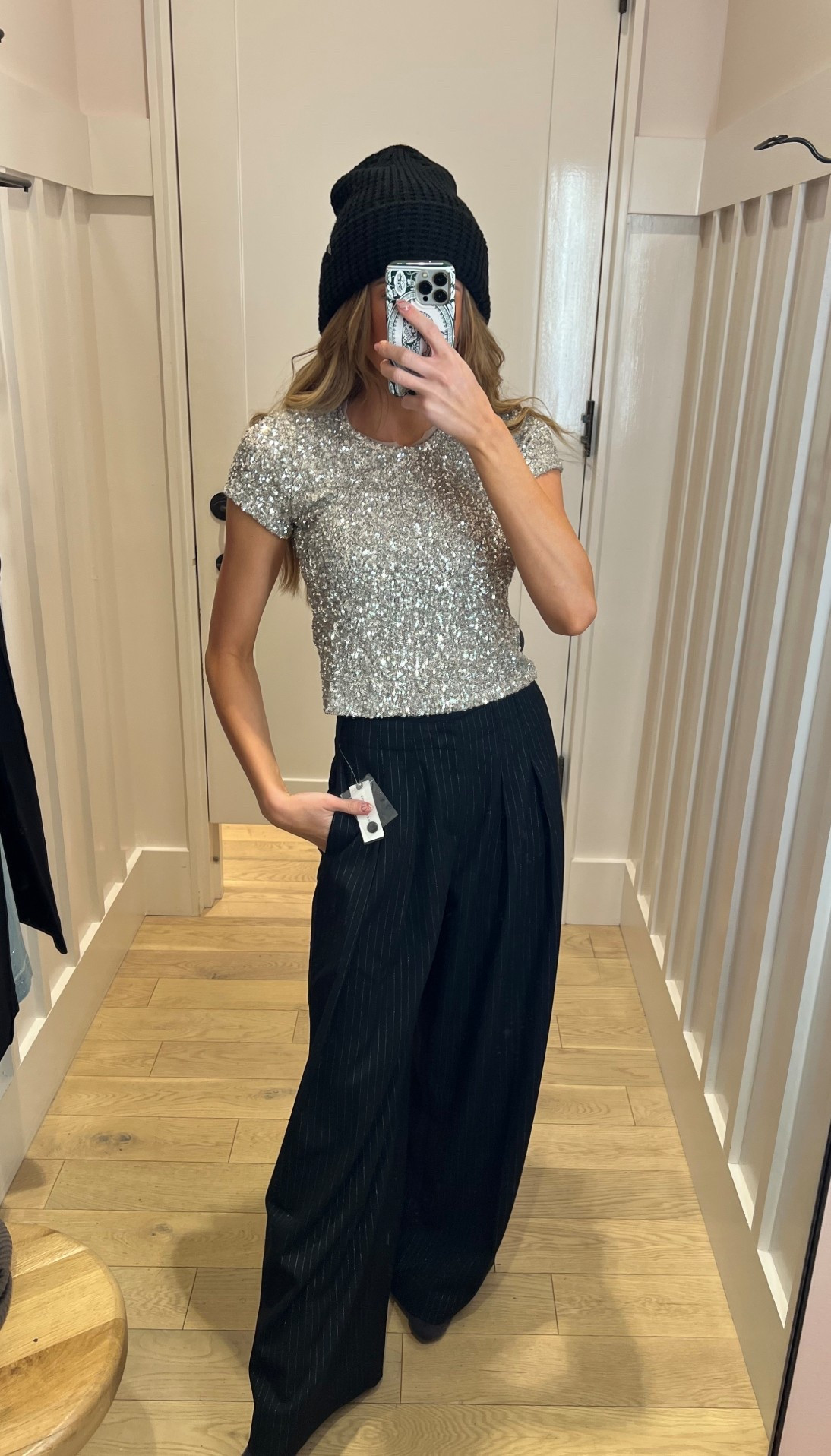 Sparkle sequin Maeve top and trousers 

#LTKHoliday