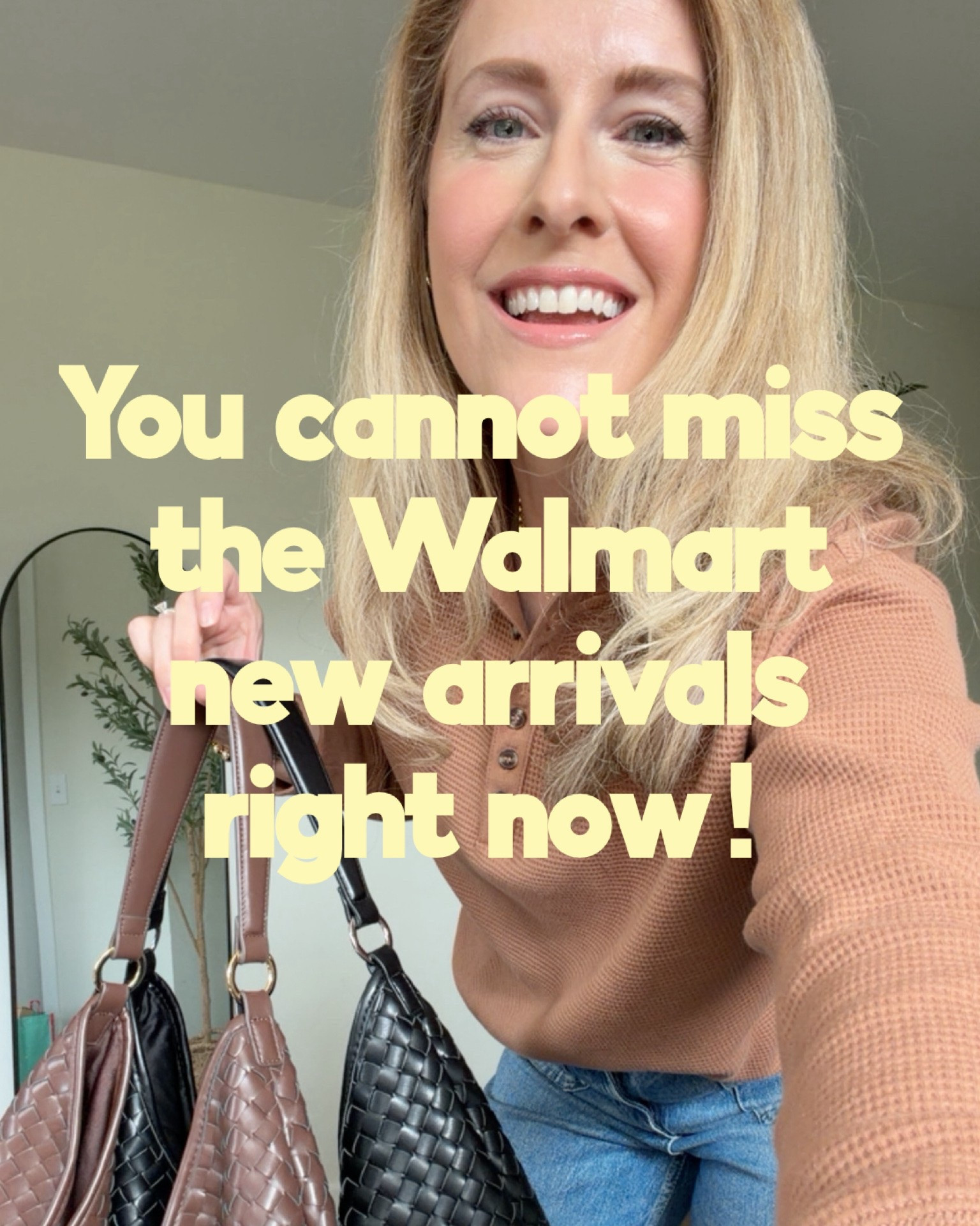 These new finds are so easy to add to cart! New sweaters, dresses, jeans, sweatpants and more. #walmartfashion