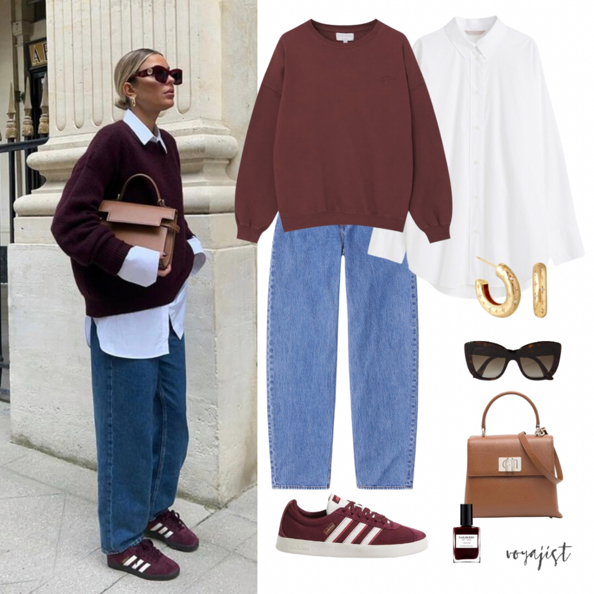 A pop of burgundy for this autumn 🍷

Follow for more inspo 💖

#burgundyoutfit #winteroutfits #casualoutfit

#LTKstyletip #LTKworkwear #LTKSeasonal