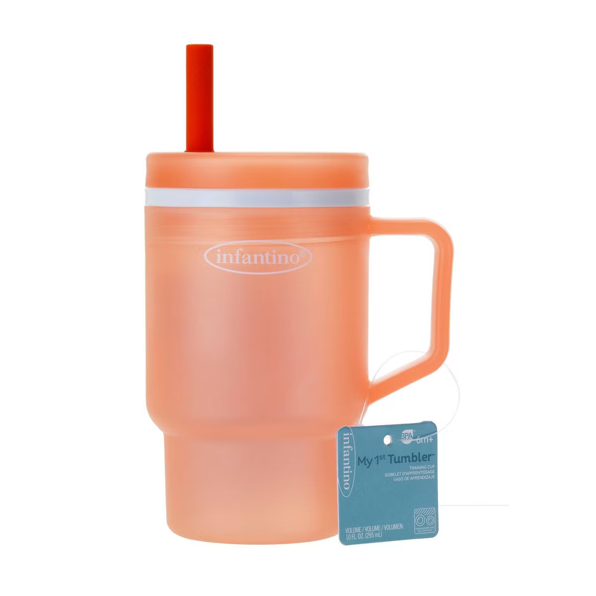 Infantino My 1st Tumbler - Pink - 10oz | Target