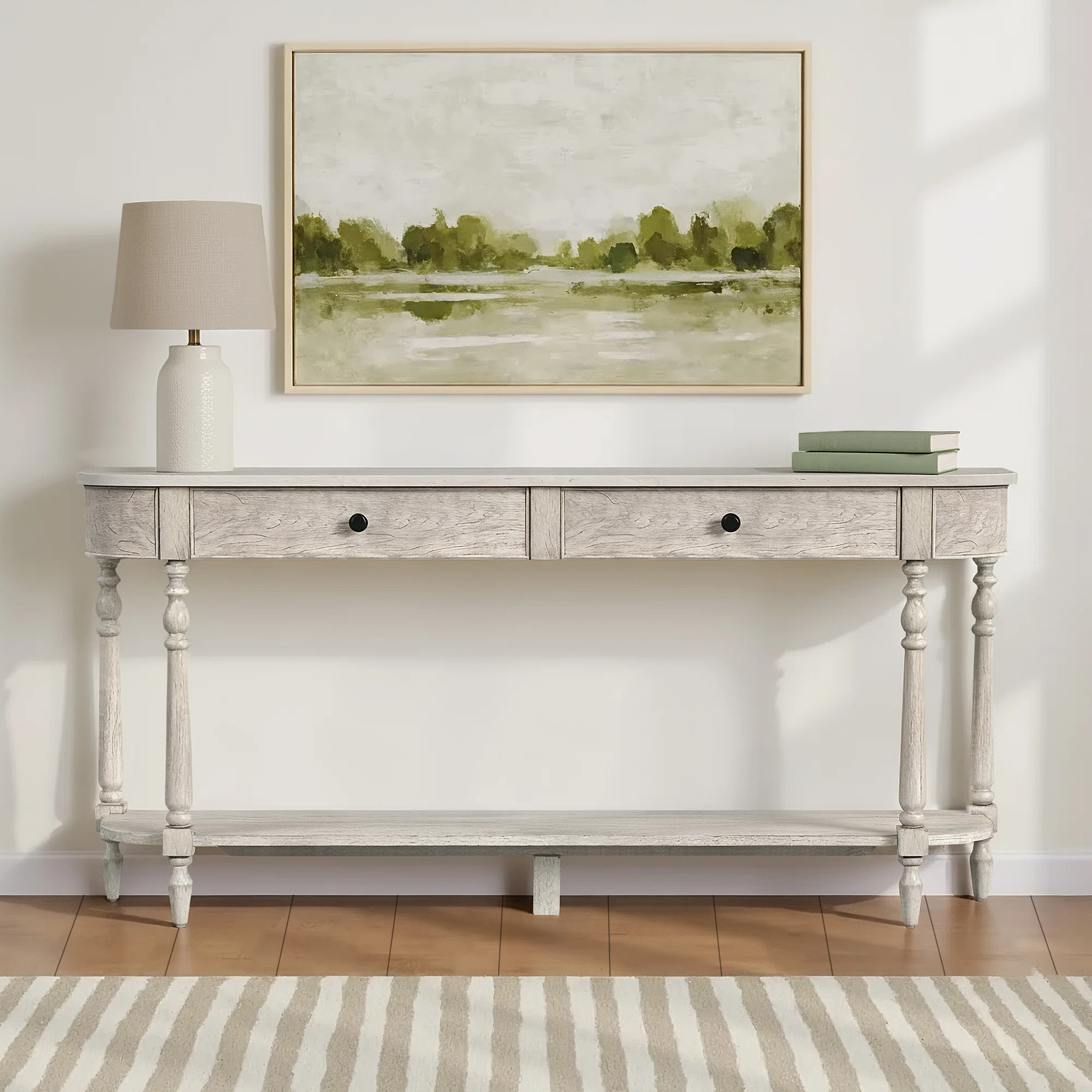 Aberdale 65'' Genuine Marble Console Table | Birch Lane