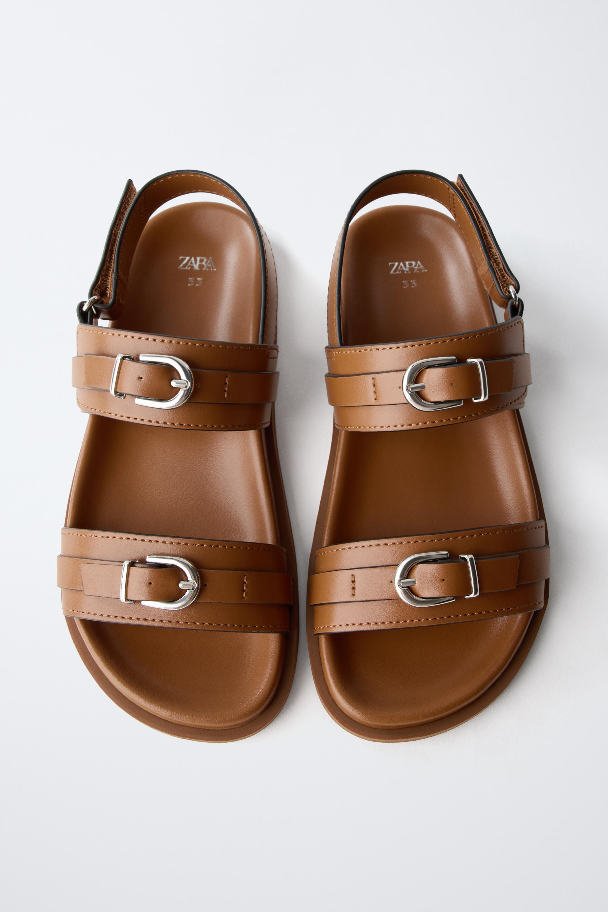 BUCKLED SANDALS | Zara UK