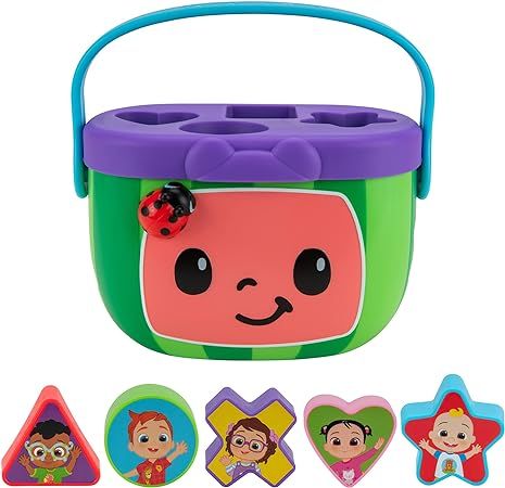 Amazon.com: CoComelon Shape Sorter - Identify Shapes - Favorite Characters - Toys for Kids, Toddl... | Amazon (US)