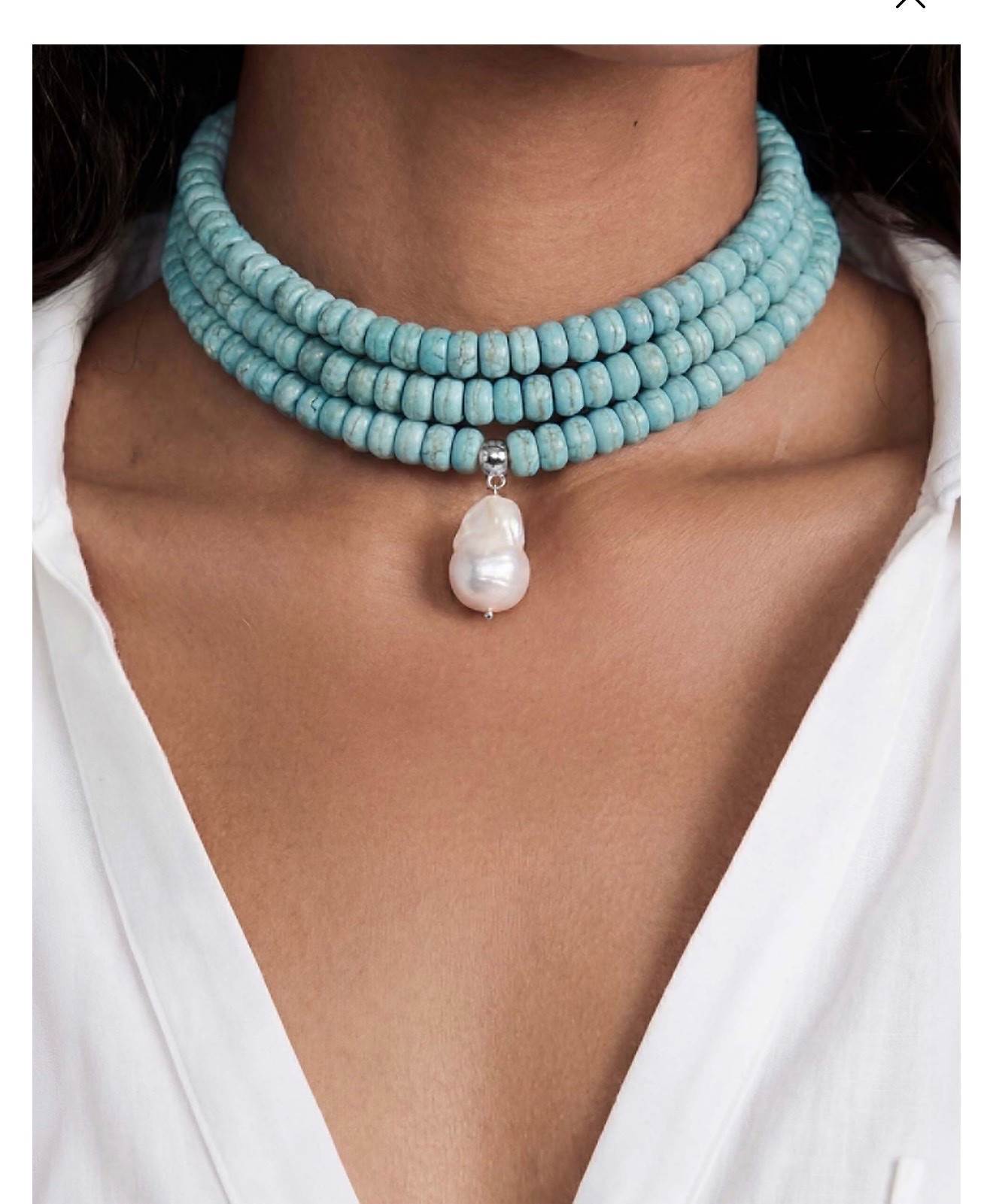 ETTIKA Marina Cultured Freshwater Pearl Charm Stone Beaded Multi Row Choker Necklace, 13-18"

#LTKootd #LTKTravel #LTKWorkwear