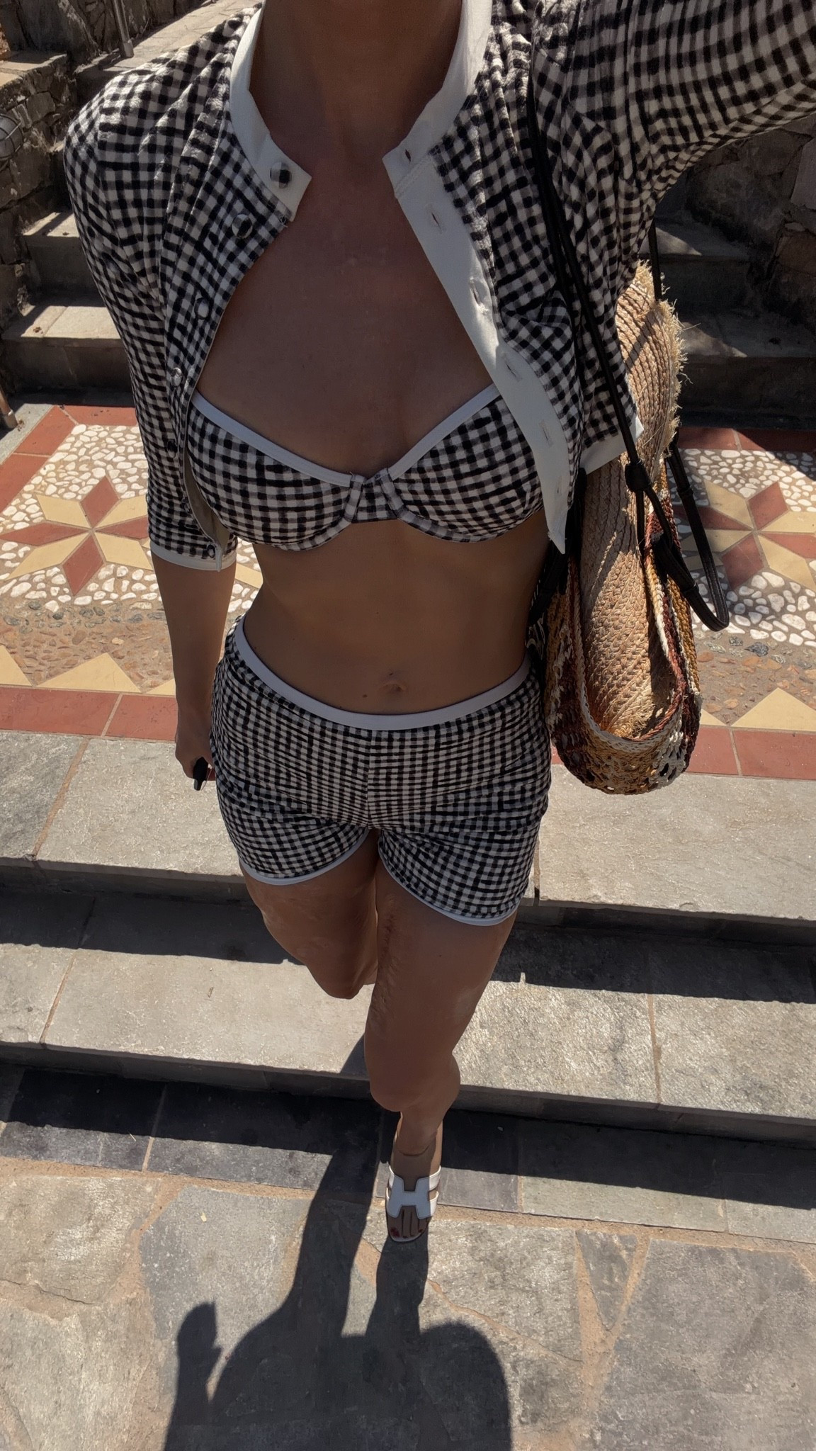 Gingham beach for
