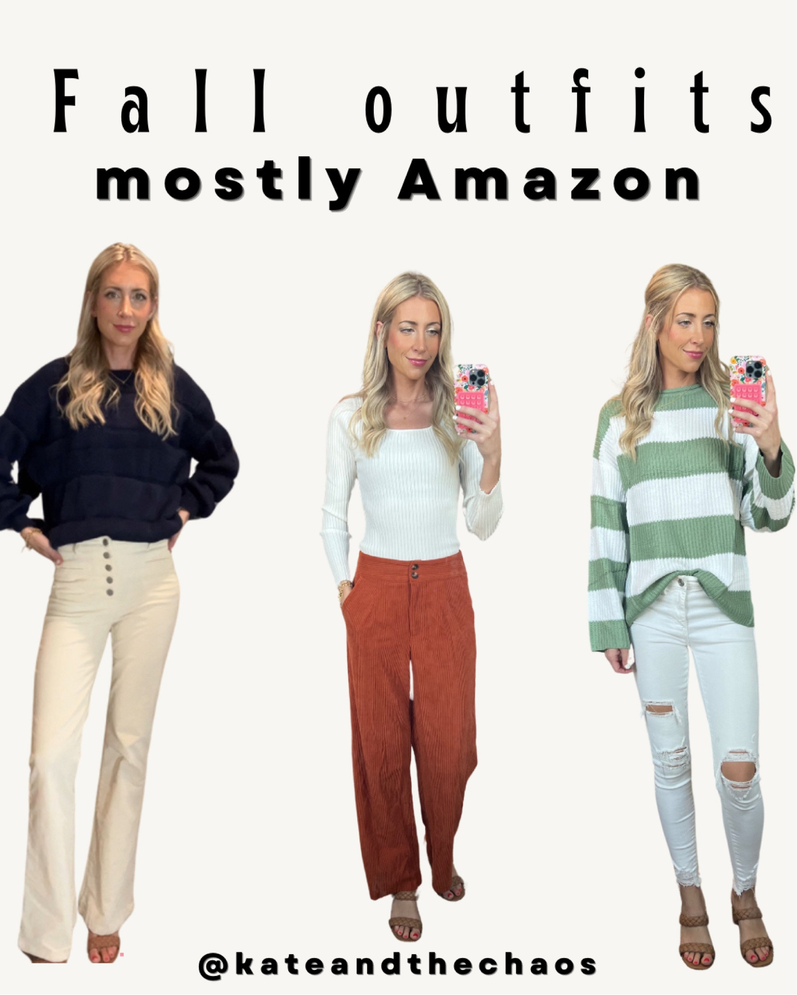 Fall outfits for women — mostly Amazon!!! 

#amazonfallfashion #fallfashionforwomen #amazonfashion

#LTKFindsUnder50 #LTKSeasonal #LTKStyleTip