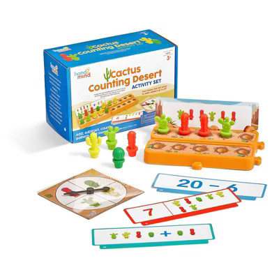Hand2Mind Cactus Counting Desert Activity Set | Target