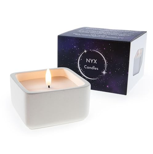 Fake Candles (Ivory) - Flickering Flameless Battery Powered LED Candles - Made of Real Wax in a Cement Base - an Ideal Gift. | Amazon (US)