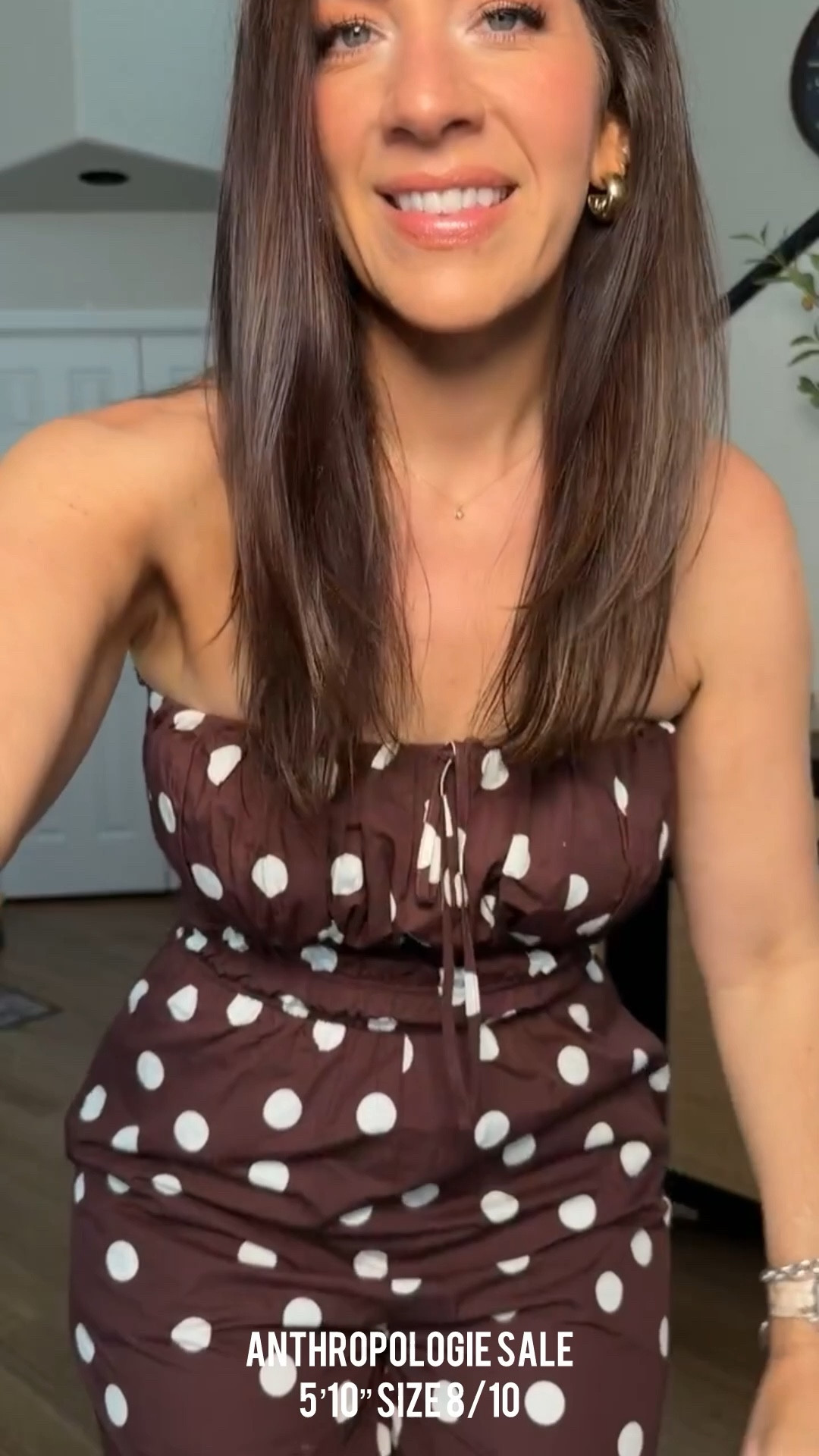 Code: MK20 In a medium tall jumpsuit (comes with straps too)

Anthropologie Sale, sale alert, Anthropologie, spring fashion, spring finds, spring style, midsize fashion, casual Outfits, Everyday Outfits, Capsule Wardrobe, Get Ready With Me, midsize casual outfits, midsize ootd, mom style, chill aesthetic, weekend style inspo, midsize fashion finds, casual date night look, everyday style, trendy looks, polka dot, jumpsuit 

#LTKSaleAlert #LTKMidsize #LTKOver40