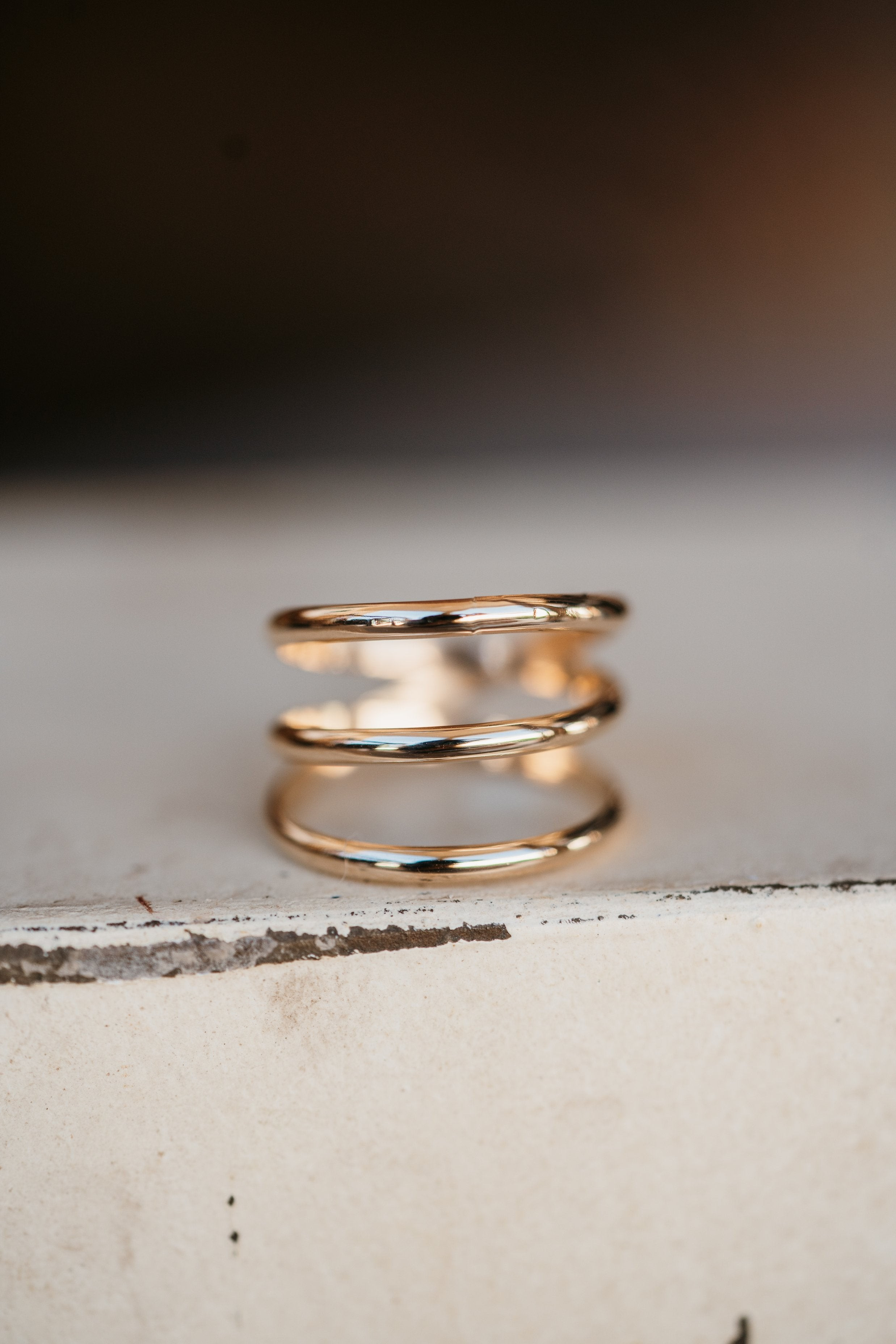 Swirl Ring | Gold #2 | Goldie Lew Jewelry