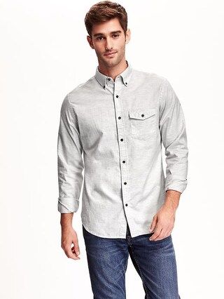 Old Navy Classic Slim Fit Shirt Size XXL Big - Canvas | Old Navy US