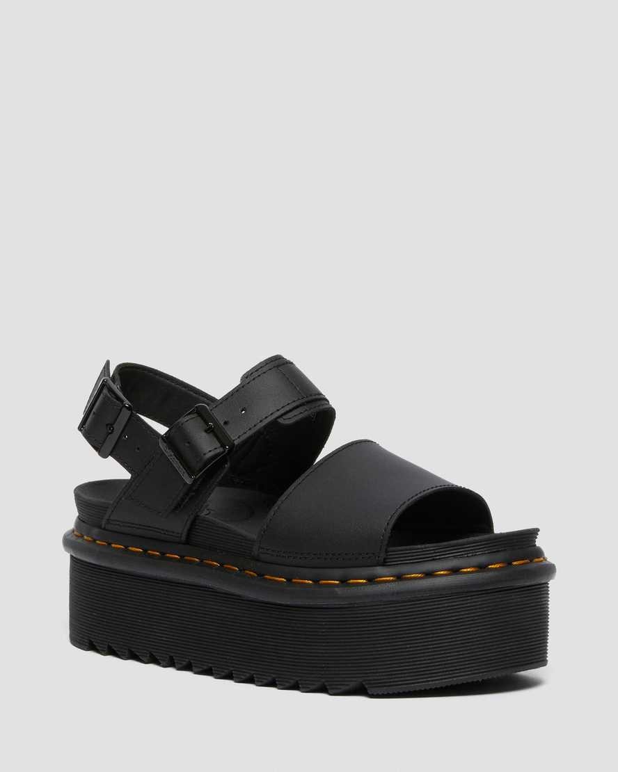 DR MARTENS Voss Women's Leather Strap Platform Sandals | Dr Martens (UK)