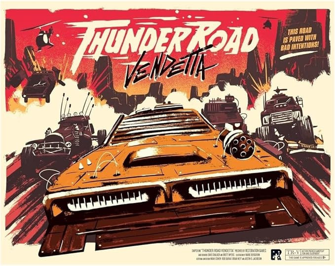Thunder Road: Vendetta by Restoration Games, Strategy Board Game | Amazon (US)