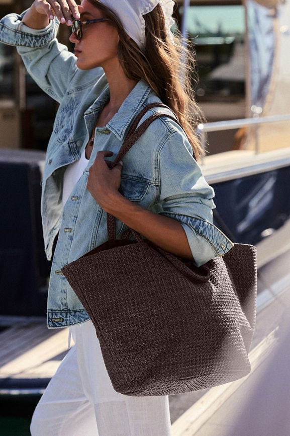 The Raffia Beach Bag | Fabletics