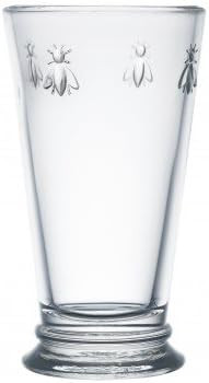 La Rochere, Set of 6, Tall Drinking Glasses (6.3" Tall - High Ball), 15.6 Oz Each, Napoleonic Bee... | Amazon (US)