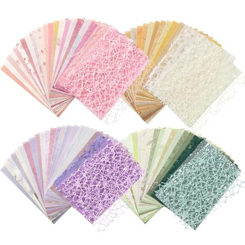 104 Pcs Textured Vintage Scrapbook Paper, 4 Themes Scrapbook Journaling Supplies, 3.9x5.5 In Embossed Designs Scrapbooking Kit Decorative Paper for Junk Journals, Card Making, Collage Art | Amazon (US)