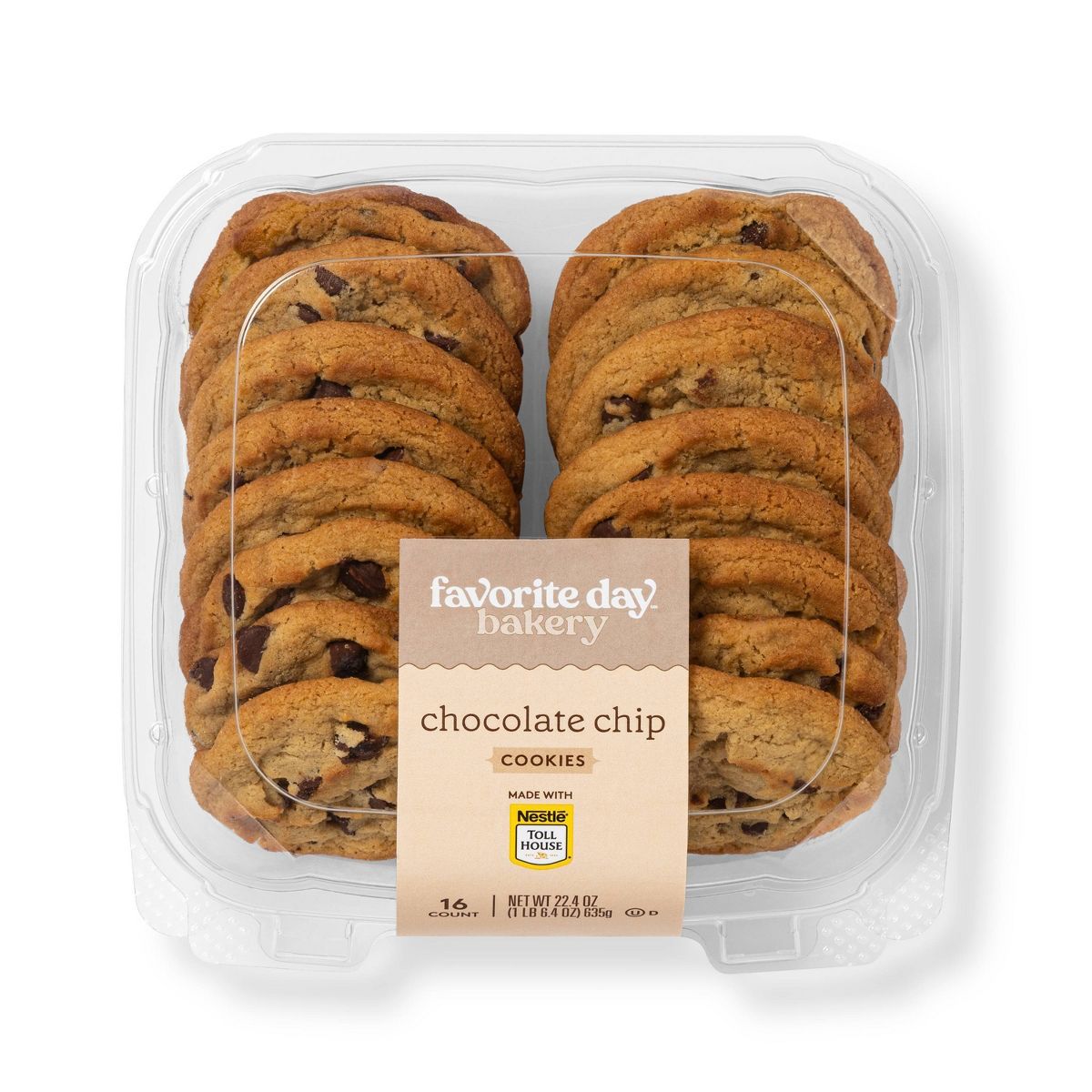 Chocolate Chip Cookies - 16ct/22.4oz - Favorite Day™ | Target