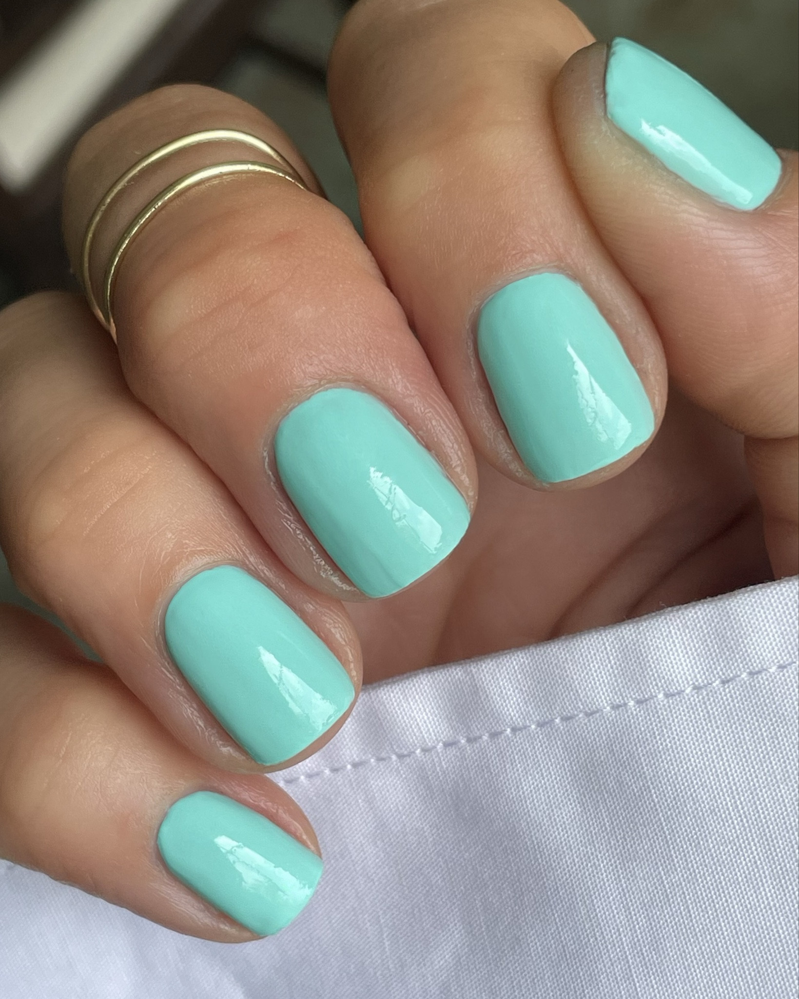 All Manis on Deck from the new Summer Olive and June collection. The perfect summer teal manicure!  

#LTKBeauty