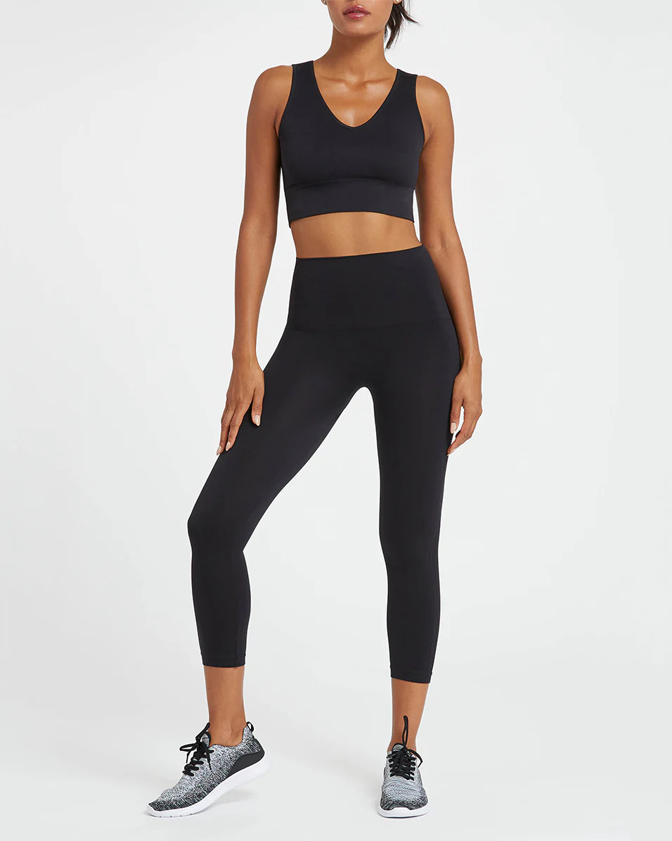 Look at Me Now Seamless Cropped Leggings | Spanx