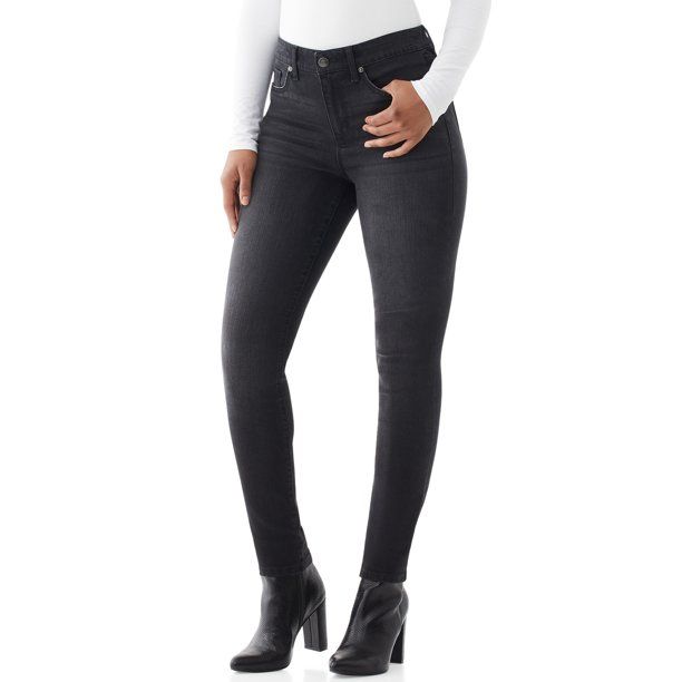 Scoop Women's High-Rise Skinny Jeans | Walmart (US)