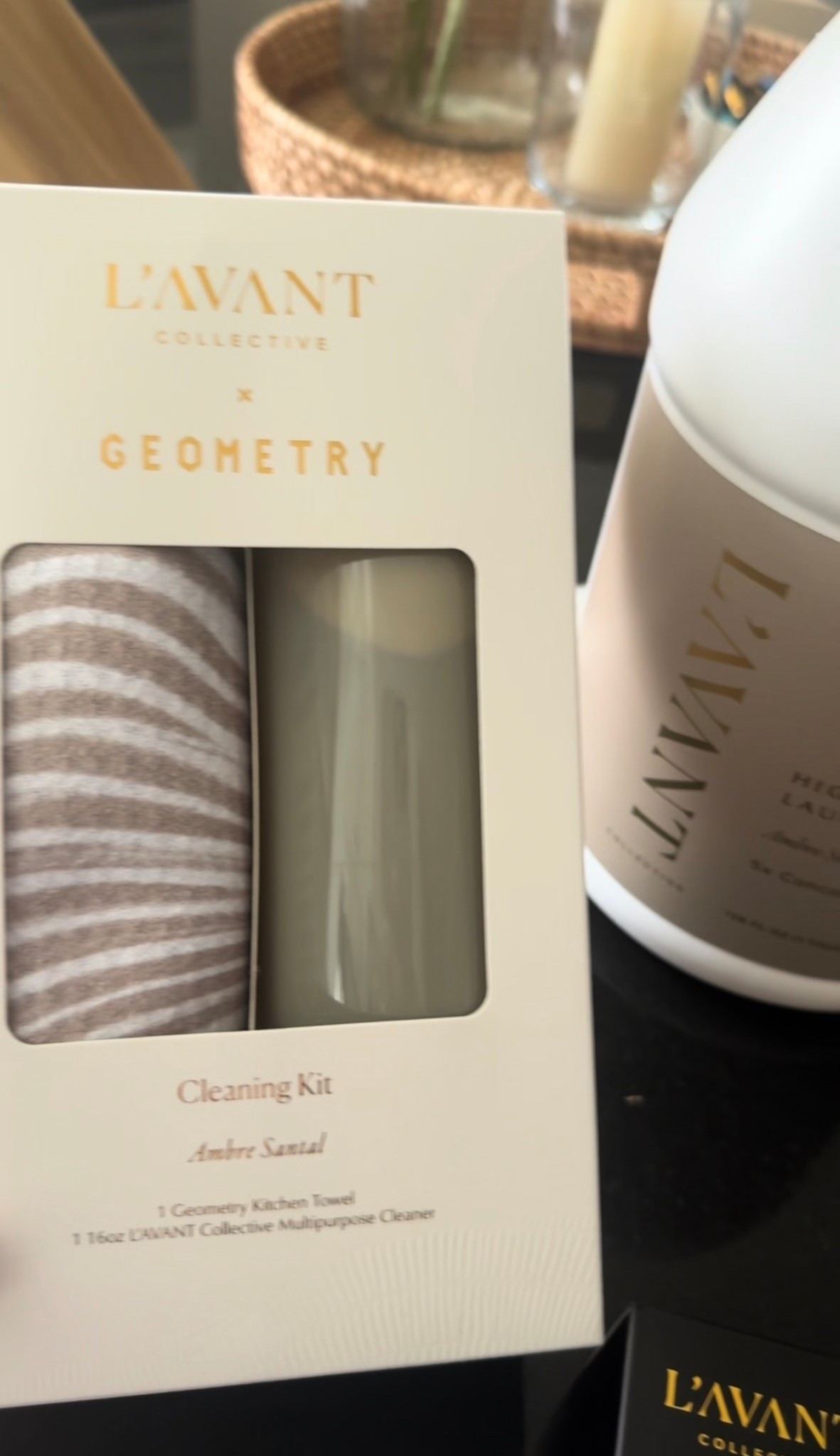 L’AVANT Collective in the scent Amber Santal. Their non-toxic cleaning spray delivers and smells amazing. Their laundry detergent is powerful yet effective! #springcleaning #springrefresh
#ad

Use code LWK for a discount 

#LTKmorningroutine #LTKmomlife #LTKSeasonal