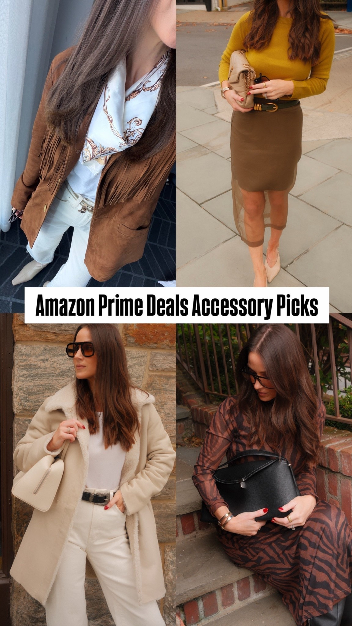 Amazon Prime Deals Accessory Picks! This is every bag, belt, every day jewelry, sunglasses that you see me wearing all the time.