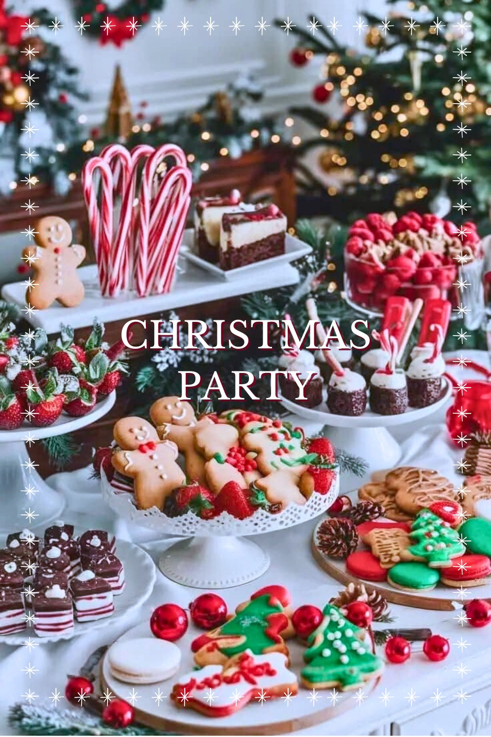 🎄✨ Christmas Party Spread! ✨🎄
Nothing says holiday magic like a fully decked-out Christmas party table — ribbon-wrapped details, vintage tinsel, festive treats, and all the cozy, nostalgic vibes. From sweet bites to holiday cocktails and the cutest themed snacks, this setup is ready for the merriest night of the season.

Tap to shop all my favorite Christmas hosting essentials to recreate the look! 🍒🎁
#ChristmasParty #HolidayHosting #FestiveFood #PartyInspo #MerryAndBright

#LTKHome #LTKSeasonal #LTKHoliday
