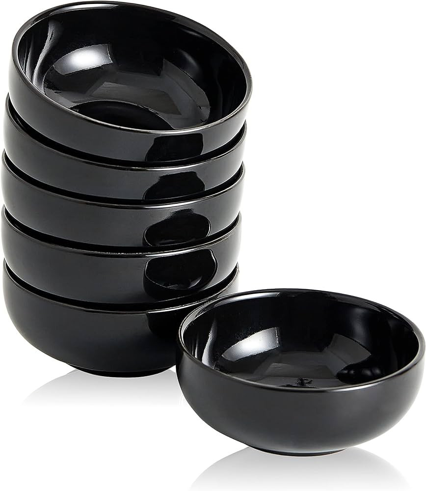 Swuut Ceramic Pinch Bowls,2.5 oz Mini Prep Dip Bowl Set,Small Dipping Salsa Charcuterie Soy Sauce... | Amazon (US)