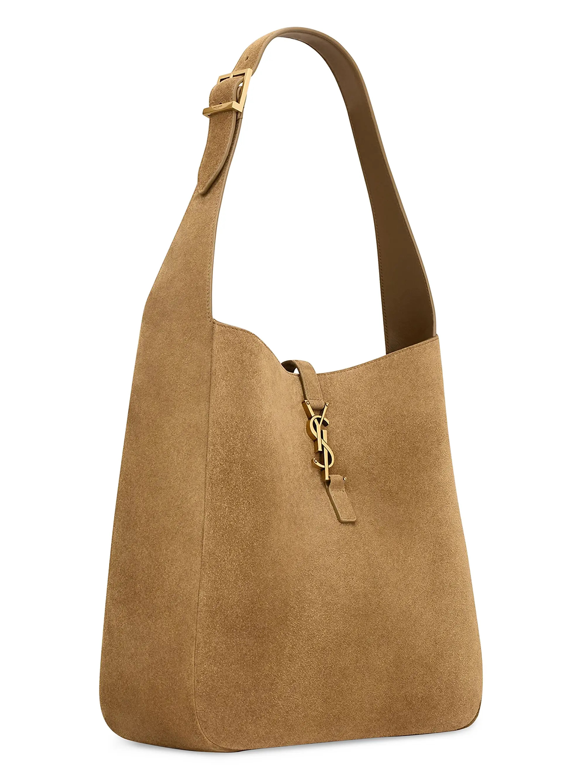Le 5 ÿ 7 Soft Large Shoulder Bag in Suede | Saks Fifth Avenue