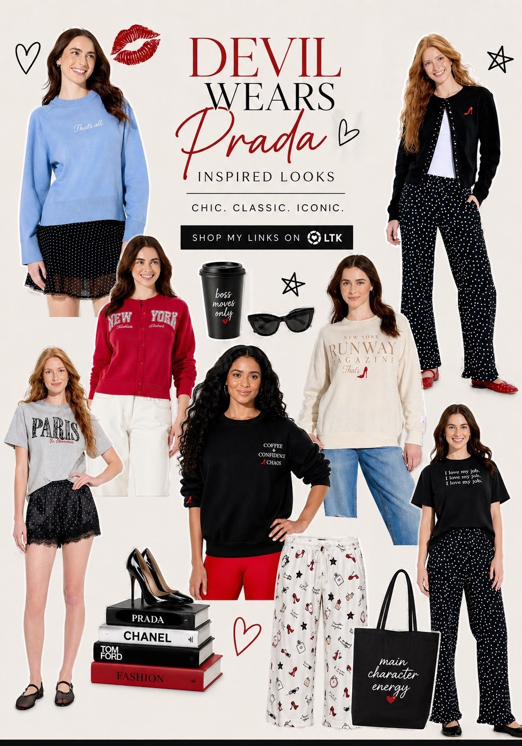 Devil wears Prada clothing