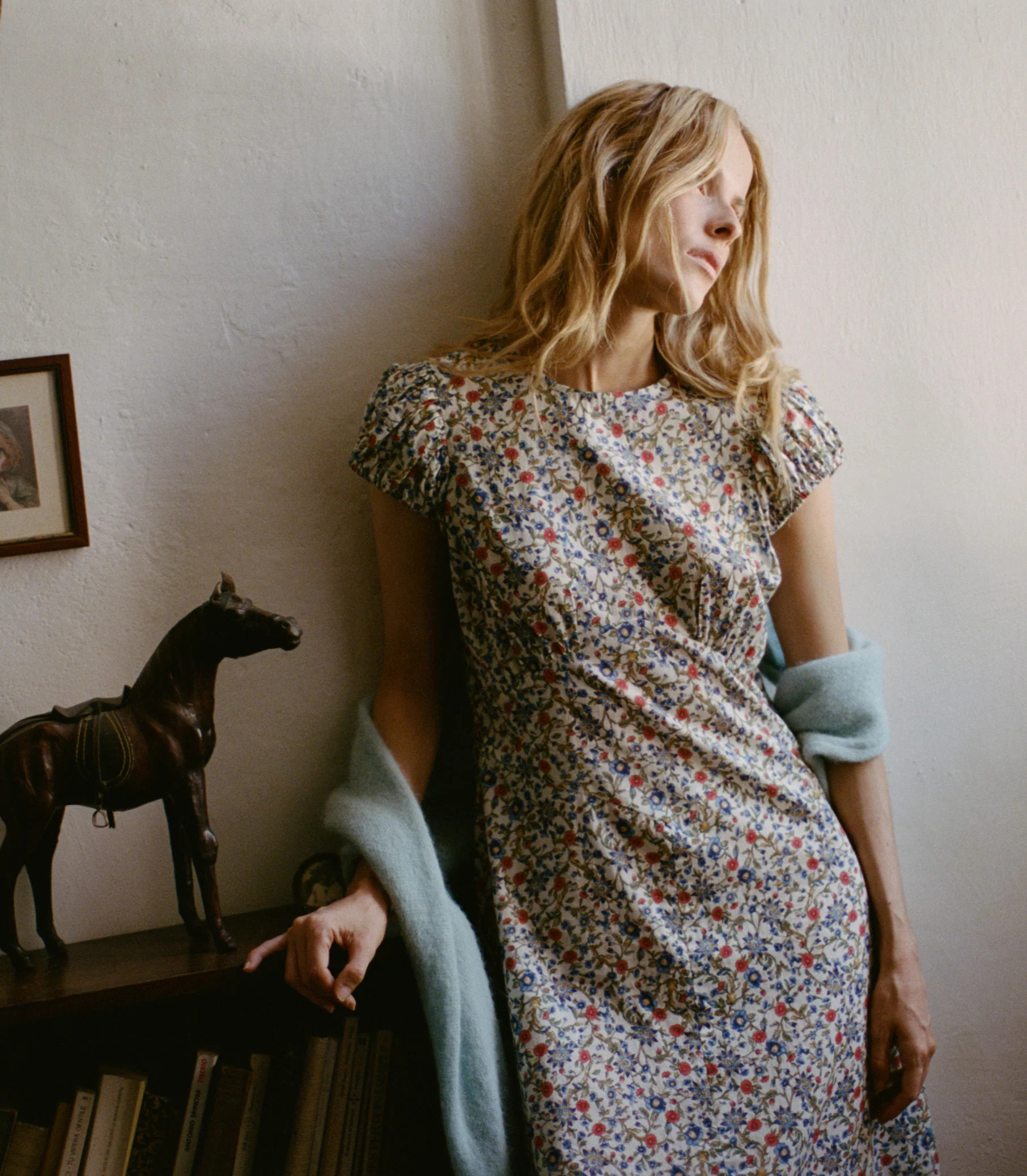 Rhodia Dress - Creme Prairie De Montagne | DÔEN | DOEN