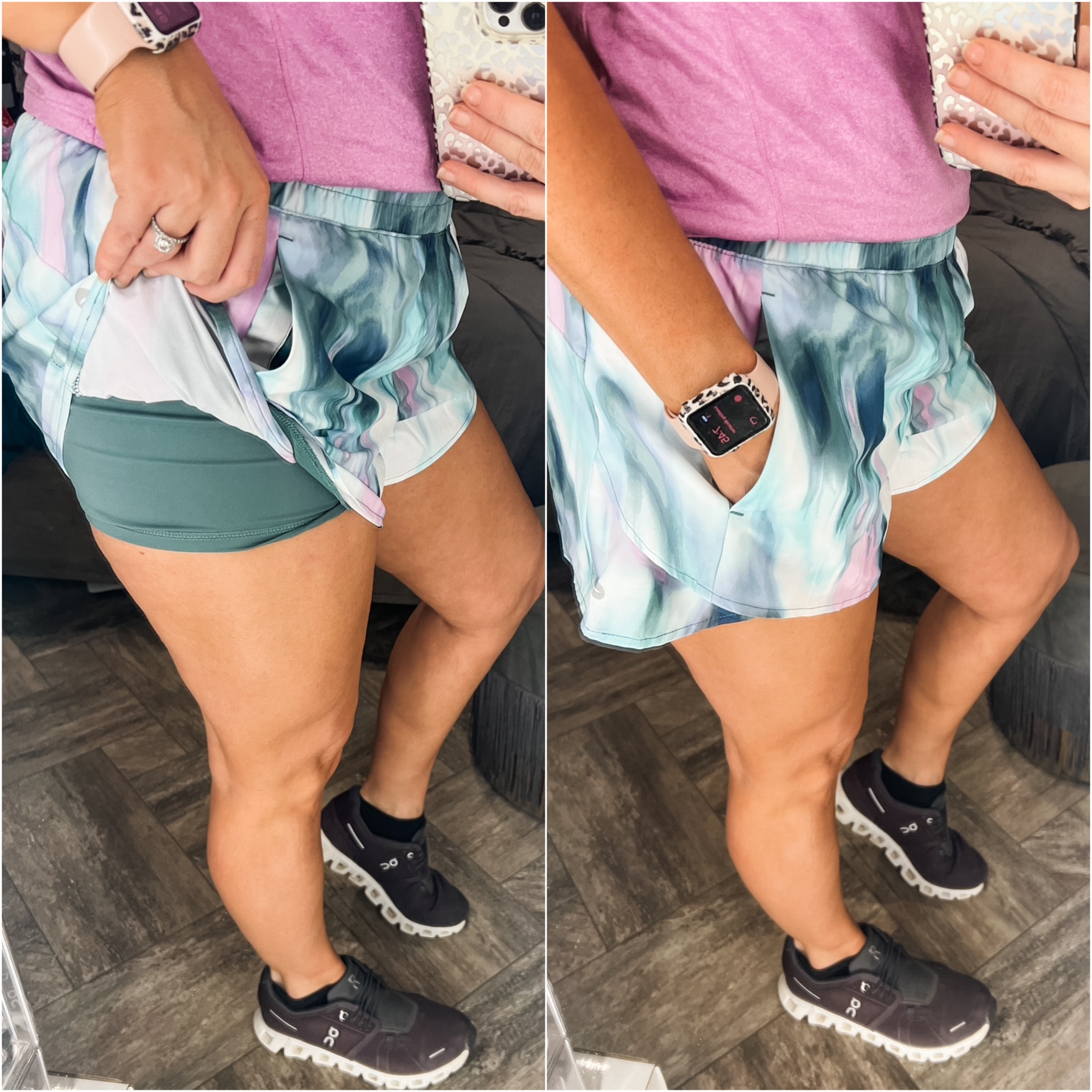 These new $12.98 running shorts are so nice! They have a built in liner and they have pockets! Lots of color/patterns and they are available in sizes XS-3X. I got a large (my normal short size) and I probably could’ve done a medium (I’m 5’7 and 165 lbs). They do have an elastic waist. 

#LTKActive