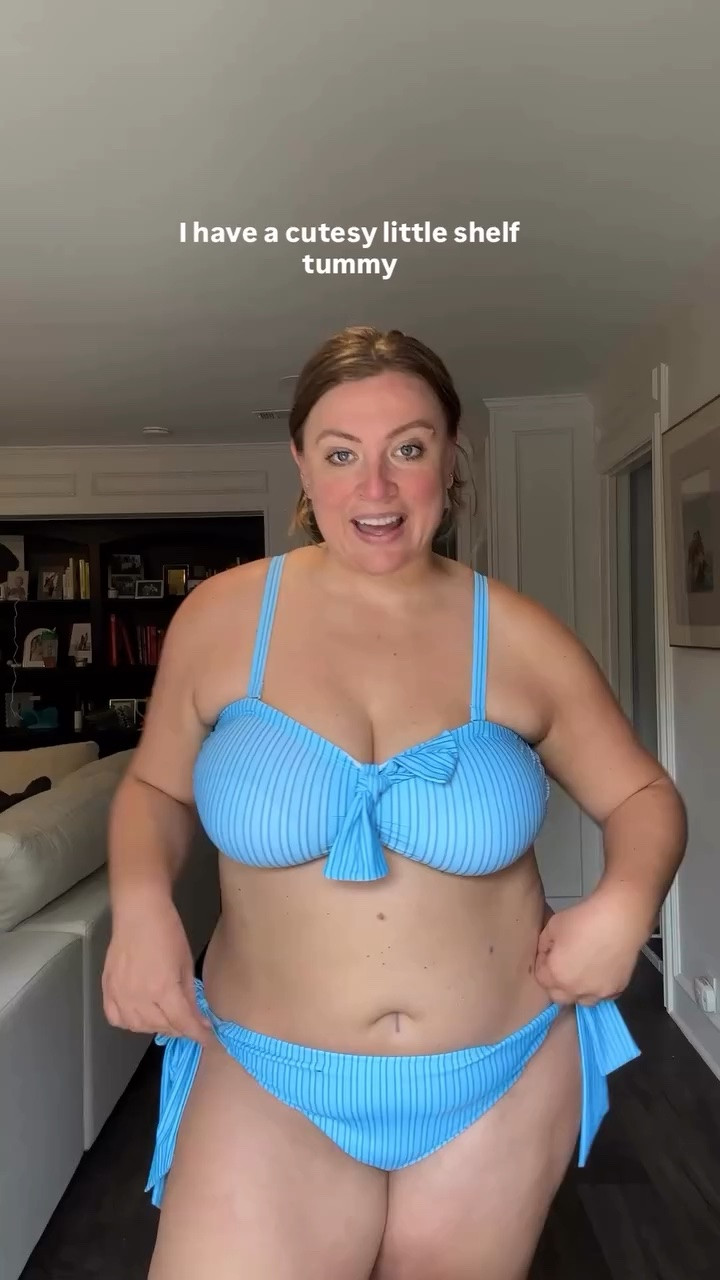 i used to think “no one else” had a stomach like mine, so just wanted to share in case you’ve felt the same. representation is so important 💙

Bikini, plus size swimsuit, c section mom, postpartum, mid size, on sale

#LTKPlusSize #LTKSwim #LTKSaleAlert