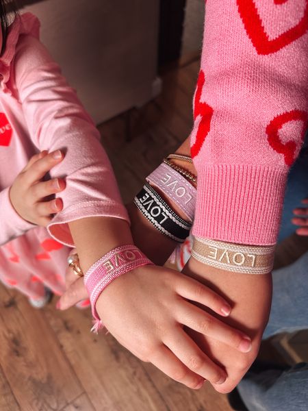 Mommy and me Valentine’s Day bracelets! 

#LTKfindsunder50 #LTKGiftGuide #LTKkids