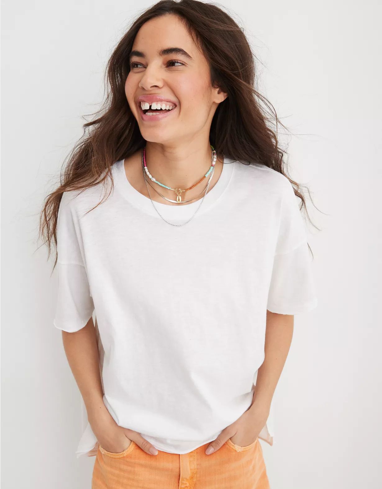 Aerie Oversized Boyfriend T-Shirt | Aerie