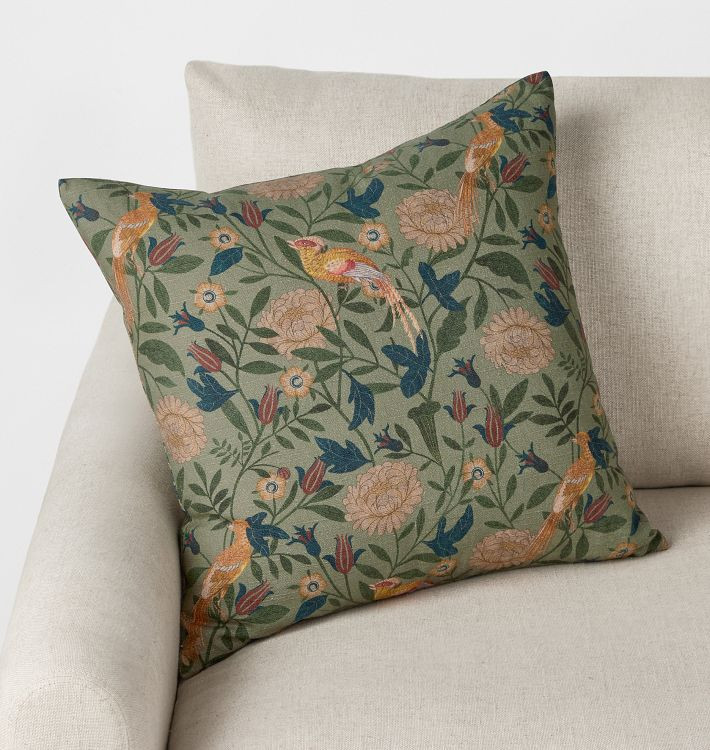 Flora &amp; Fauna Pillow Cover | Rejuvenation
