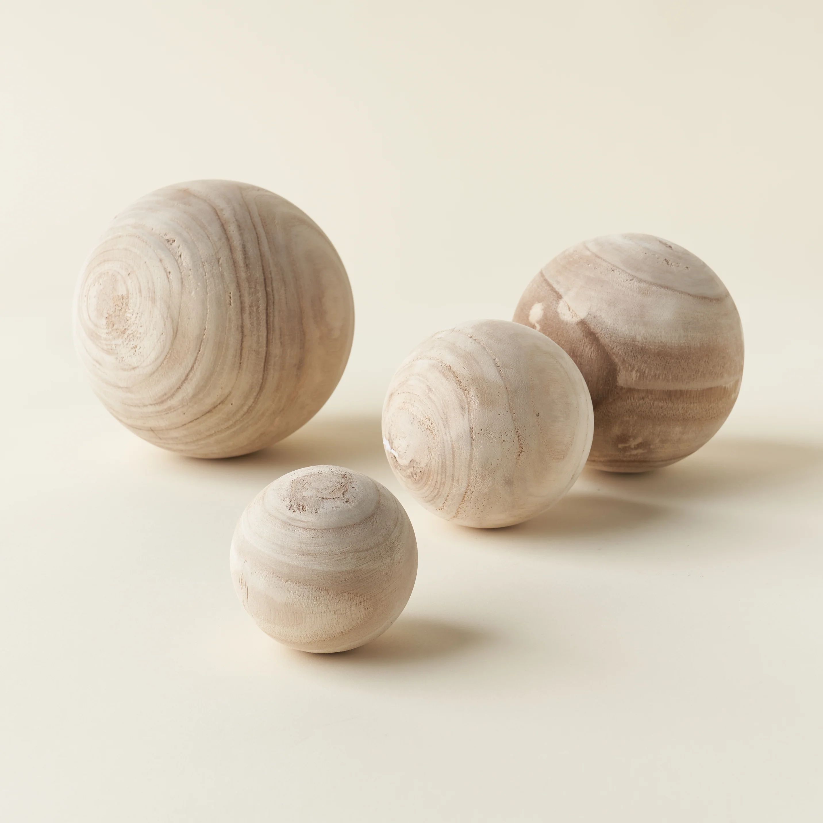 Natural Wood Sphere | Kate Marker Home