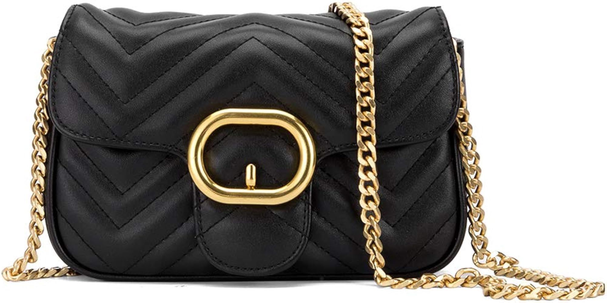 YXBQueen Womens Handbags and Purses Crossbody Bag White Quilted Handbags for Teen Girls: Handbags... | Amazon (US)