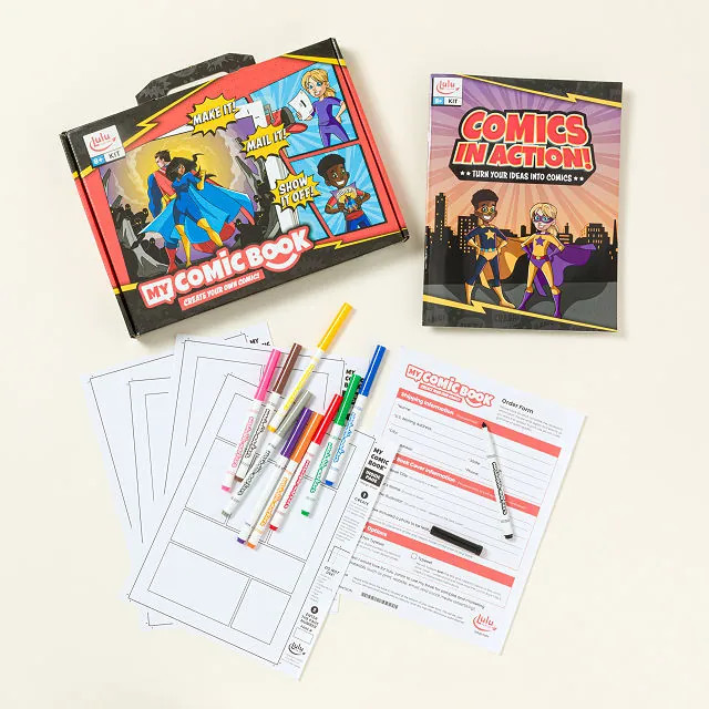 Create Your Own Comic Book Kit | UncommonGoods