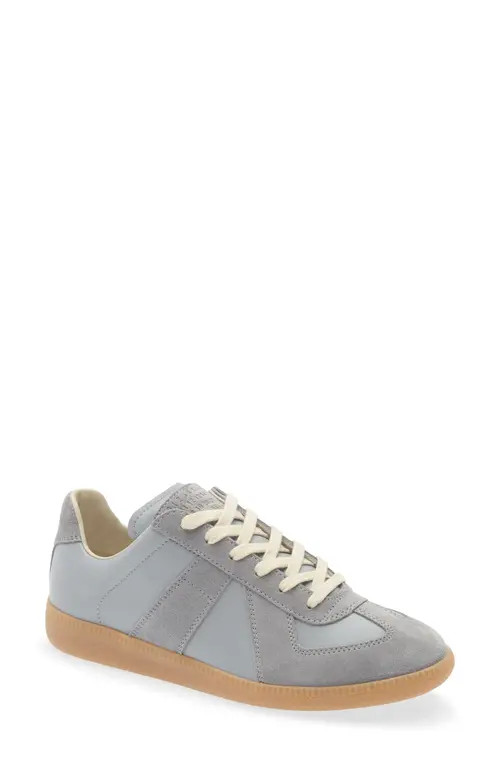 Maison Margiela Replica Low Top Sneaker in Blue at Nordstrom, Size 37 | Nordstrom