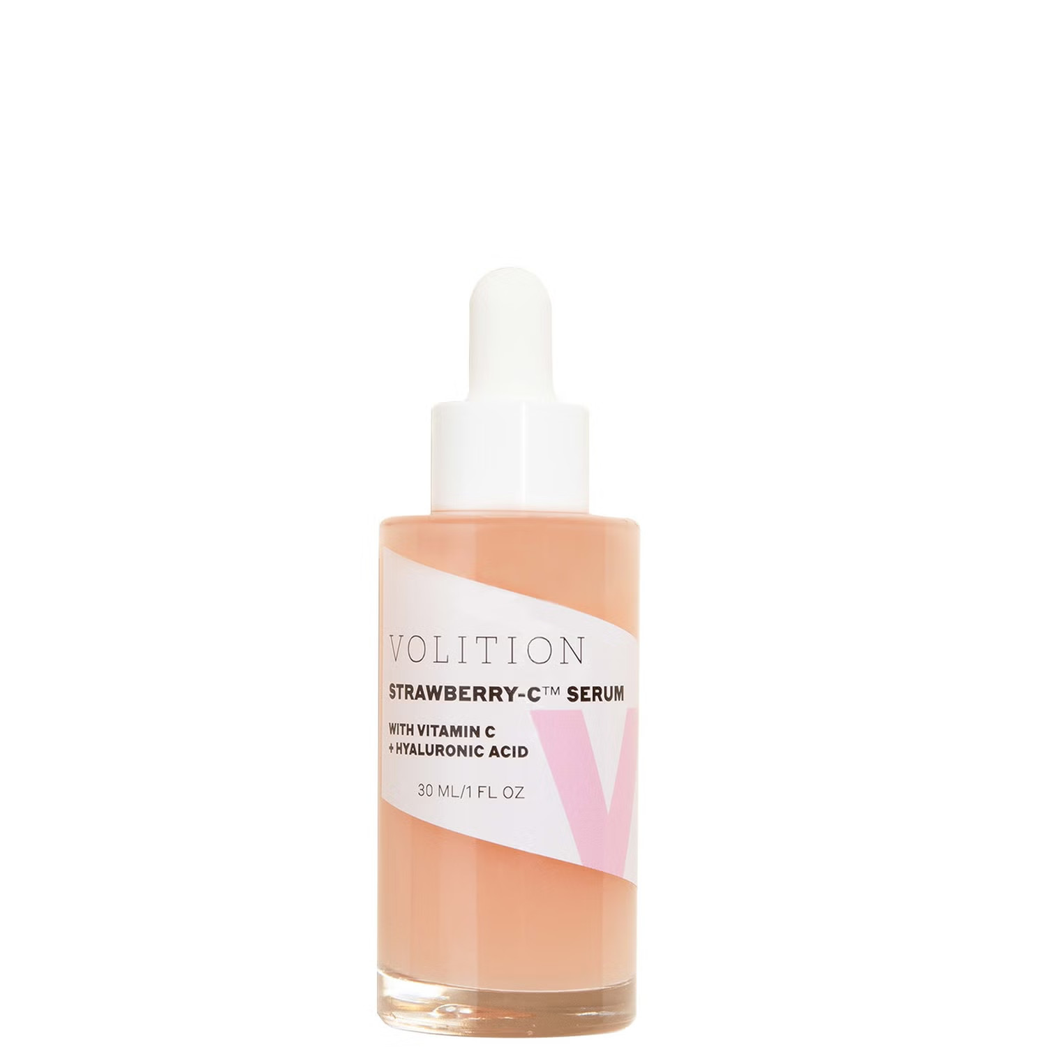 Volition Beauty Strawberry-C Brightening Serum with Vitamin C + Hyaluronic Acid 30ml | Dermstore (US)