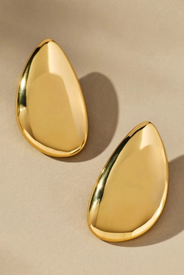 Sleek Shaped Oval Earrings | Anthropologie (US)