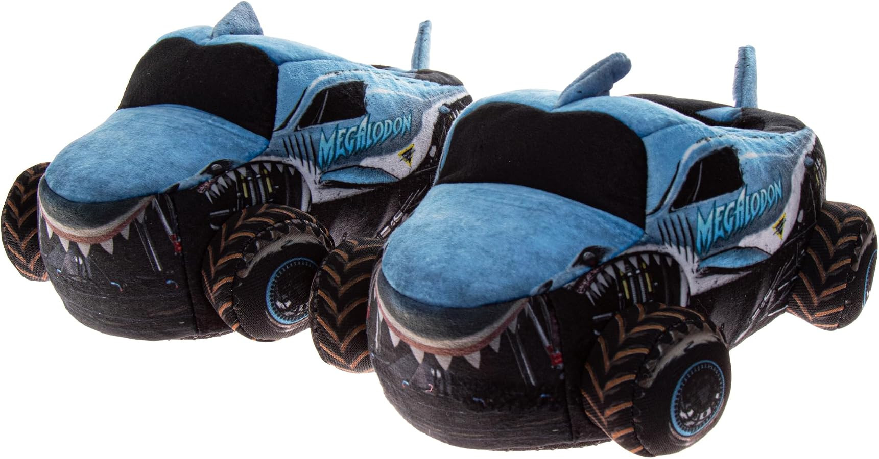 Josmo Monster Jam Slipper 3D Monster Truck Plush Slippers for Boys Warm Slip-On House Shoes Grave... | Amazon (US)