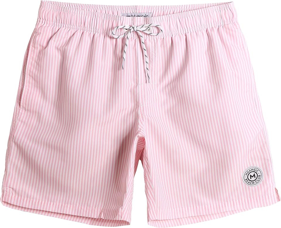 maamgic Mens Slim Fit Quick Dry Swim Shorts Swim Trunks Mens Bathing Suits with Mesh Lining | Amazon (US)