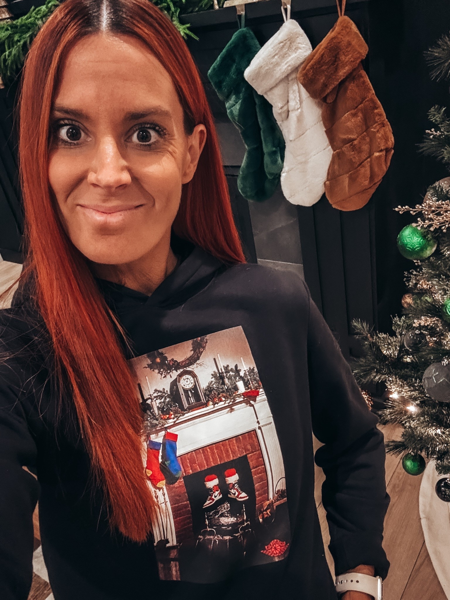 Well if this isn’t the most fun sweatshirt! It’s over 40% off right now! Wearing an xs 

#LTKSeasonal #LTKSaleAlert #LTKHoliday