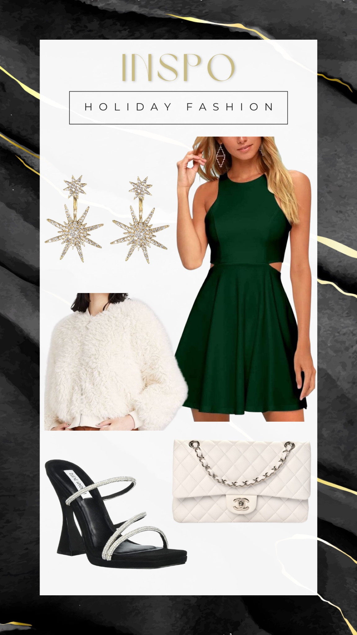 INSPO 
holiday fashion!!

Loved this dress that I found and I paired it with some sparkly details and my fave Sherpa jacket! 

Holiday style, style tip, festive, glam, luxe, Sherpa, sparkle, Christmas, party style

#LTKSeasonal #LTKstyletip