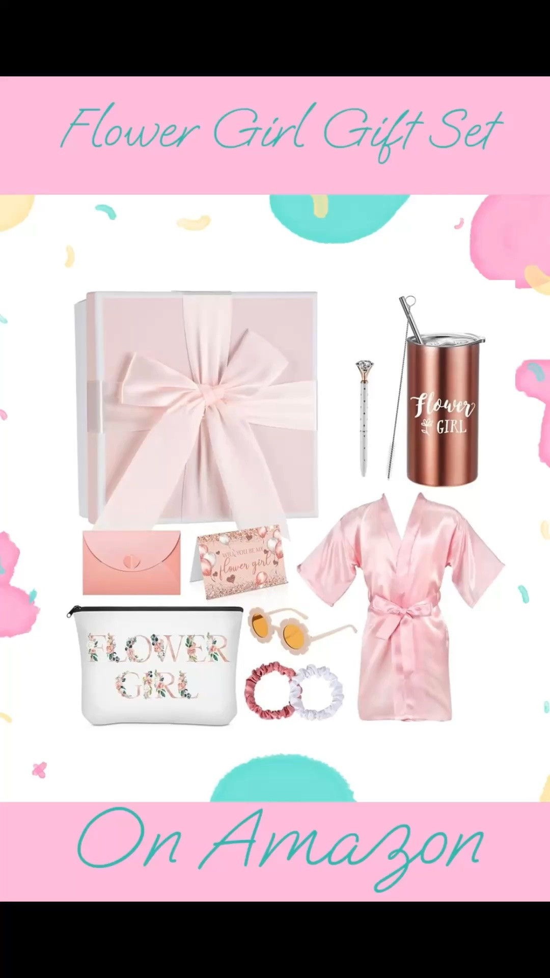 Affordable and fun flower girl gift set on Amazon. Under $30.

#LTKWedding #LTKKids #LTKSeasonal