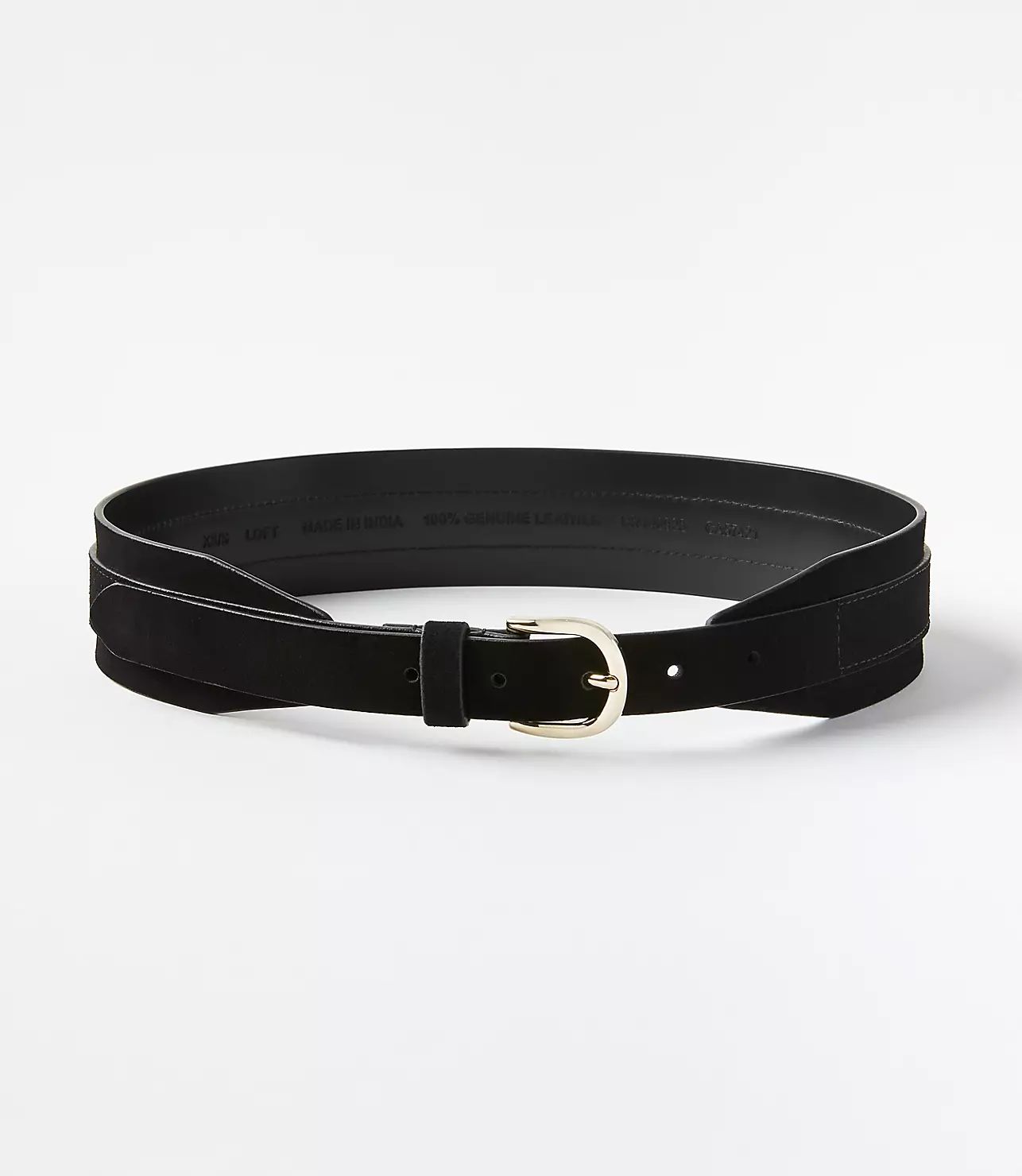 Suede Wide Waist Belt | LOFT