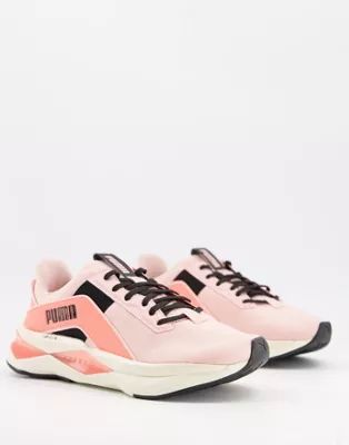 Puma Training XT geo pearl sneakers in pink | ASOS (Global)