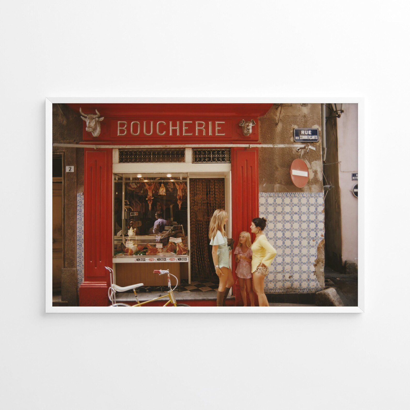 Slim Aarons Saint-tropez Boucherie Poster, Vintage Print, Photography Prints, High Society Photo ... | Etsy (US)
